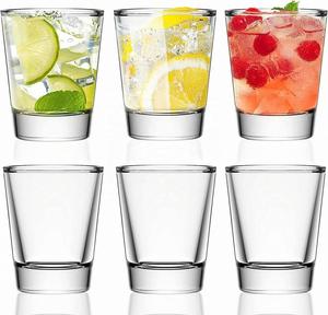 Hot Sale Custom Logo Premium Transparent Unbreakable Durable Portable Shot Glass Cups <b>Lead</b> Free Crystal 30-50ml Capacity for - Product Image 4