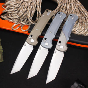 نصل جديد ، سكين جيب للصيد والبقاء على قيد الحياة للصيد والتخييم من سبائك التيتانيوم عالية الصلابة - Product Image 3