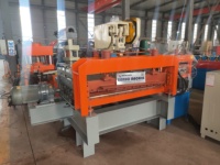 Niveleuse/drogeuse de tôles métalliques à commande PLC automatique de haute précision, entraînée par moteur
