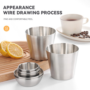 Ciotola Creativa in Acciaio Inox 304 per <span class=keywords><strong>Insalata</strong></span>/Salsa di Pomodoro, Contenitore per Condimenti, Snack e Bevande Fredde - Coppa per Patatine - Product Image 1