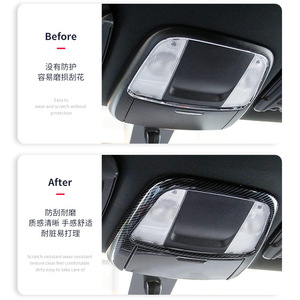 กรอบไฟบนหลังคา Dodge Charger ลายคาร์บอนไฟเบอร์ ชุดแต่งภายในรถยนต์ ปี 2016-2022 - Product Image 4