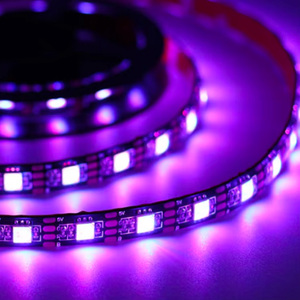 Bán Hot IP65 LED Strip Lights linh hoạt LED Strip 12V 5m 5050 <span class=keywords><strong>RGB</strong></span> không thấm nước với điều khiển từ xa cho TV nền trang trí nội thất - Product Image 5