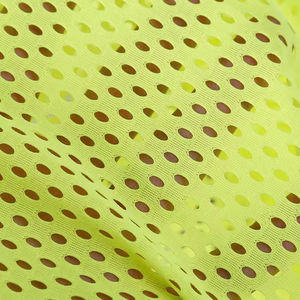 Tissu 100 % polyester ultra-fin 100 g à grands trous pour sublimation, maille sportive 100 g à trous - Product Image 1