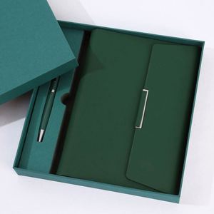 Executive Business Style <b>Notebook</b> Gift <b>Set</b> Premium PU Leather Journal Digital Printing for Custom Branding Promotional Events - Product Image 3