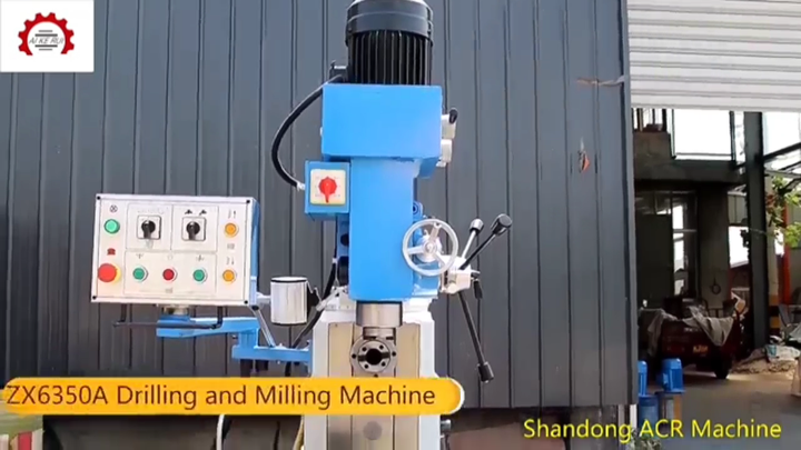 ZX7550 Universal Milling Machine - Versatile Radial Milling