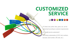 Thiết kế cao tùy chỉnh in logo chống hàng giả <span class=keywords><strong>Zip</strong></span> <span class=keywords><strong>Tie</strong></span> <span class=keywords><strong>tag</strong></span> chống trộm nhựa con dấu <span class=keywords><strong>Tag</strong></span> cho niêm phong Dải đóng gói - Product Image 3