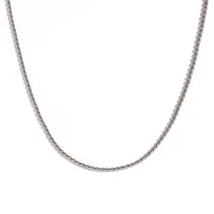 Ketting Anti Aantasting Sieraden Rvs Doos Ketting 18K Vergulde Choker Taille Lichaam Sieraden