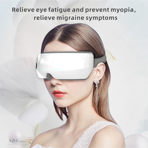 Лидер продаж, медицинские товары, устройство для здоровья, умный массажер для глаз с подогревом воздуха, Вибрирующая акупунктурная терапия - Product Image 2