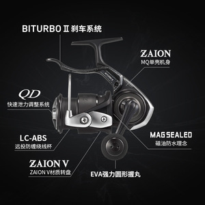 Moulinet Spinning Daiwa 25 New Silver Wolf LBQD en Alliage d'Aluminium pour Pêche en Mer et en Roche, Manivelle Droite - Product Image 5