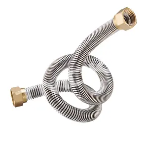 Ottone rame in acciaio inox 316 304 raccordi per il gas acqua aria condizionata a soffietto tubo di flusso del rubinetto in TMOK