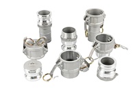 Precio de fábrica al por mayor Aluminio Camlock Acoplamiento Tipo B y A 200 Accesorios de tubería