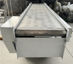 Trasportatore a Catena a Piastre in Acciaio Inossidabile per Carichi Pesanti, Capacità 200kg, per Industria Alimentare, Chimica e Trasporto di Componenti Fusi - Product Image 5