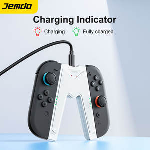 Jemdo Station de charge haute qualité pour Nintendo Switch 2 avec poignée gauche droite Poignée Joycon Fixation magnétique sans fil - Product Image 2