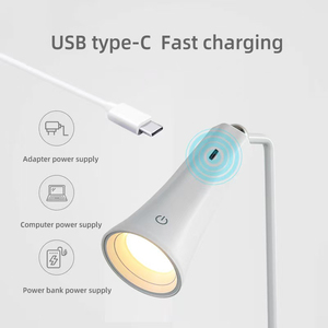 Đa chức năng ba trong một ký túc xá văn phòng Đèn bàn Đêm ánh sáng bảo vệ mắt đèn tường ba màu tính năng học tập - Product Image 6