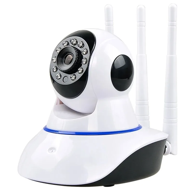 Caméra IP de Surveillance intelligente IP Wifi HD 1080P (v380/yoosee), dispositif de sécurité domestique sans fil, babyphone vidéo, avec système infrarouge