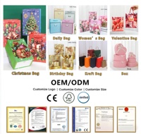 Sacs de shopping en carton ivoire écologiques, recyclables, imperméables, pour emballage de bougies, pochettes à rouge à lèvres avec vernis mobile
