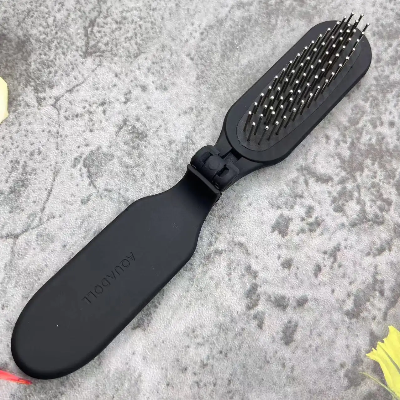 Nuovo Design pettine da viaggio Mini formato spazzola per capelli da tasca Soft Touch pennelli personalizzati per bambini e donne