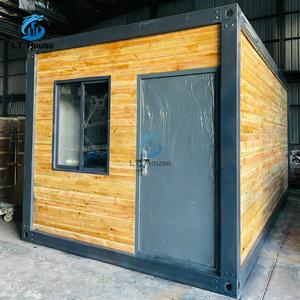 Wasserdichtes Isoliertes Containerhaus, Modulares Fertiggebäude mit Verzinkten Stahl-Sandwichpaneelen Abnehmbare Lager-Villa - Product Image 1