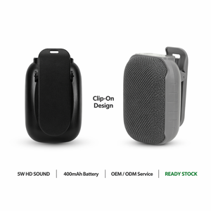 <span class=keywords><strong>Speaker</strong></span> Mini Clip-on Portabel Nirkabel Tahan Air <span class=keywords><strong>Speaker</strong></span> Kecil Dengan Mikrofon Panggilan Bebas Genggam TWS Pairing Untuk Hiking Bersepeda di Luar Ruangan - Product Image 2
