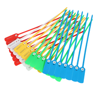 Sceaux anti-échange polyvalents Parfaits pour les étiquettes d'expédition de matériaux Sceaux en plastique fiables pour le fret Anti-vol Besoins de marquage de câbles