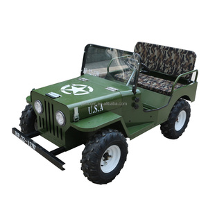 Внедорожный мини-карт 48В20Ач, двухместный, со стальной рамой, в стиле джипа, подходит для живописных мест и взрослых игровых площадок - Product Image 4