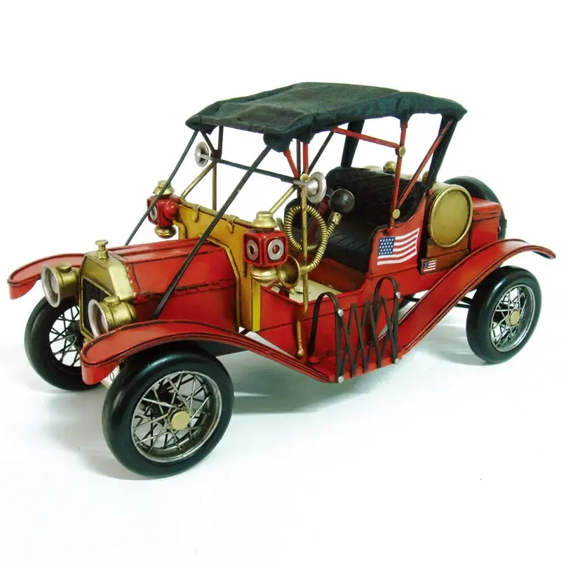 Chinesischer Hersteller Alloy Car Model Craft Supplies Dekorationen Spielzeug Modellautos Metall Handmade Craft 1911 FORD MODELL T.