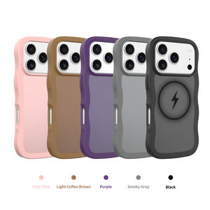 Coque de téléphone <span class=keywords><strong>portable</strong></span> de luxe personnalisée en gros, magnétique, antidérapante, <span class=keywords><strong>anti</strong></span>-chute, compatible avec la charge rapide pour iPhone 17 Pro Max, coque arrière - Product Image 6