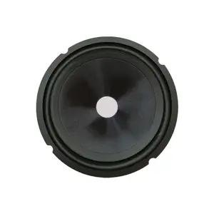 China Leverancier 6Inch Home Theater Speaker Onderdelen Accessoire Rubber-Edge Glasvezel Kegel