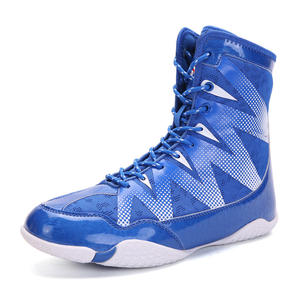 Brand New Professional Training Boxing &amp; Wrestling Lace-Up Shoes for <strong>Men</strong> Leather Upper EVA Midsole Breathable Lightweight Design - Product Image 5