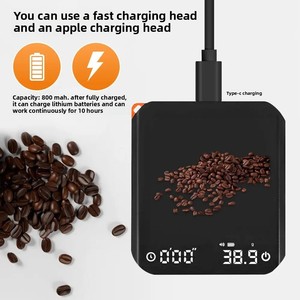 Wholesale New 0.1g Electronic Charging <b>Mini</b> Digital <b>Scale</b> Weight Coffee Beans With Timer - Product Image 5