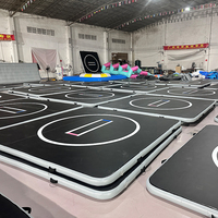 Tapete Inflable de Jiu Jitsu de Alto Rendimiento de 10 Pies, Material DWF con Certificación Completa, Ideal para Gimnasio, Directo de Fábrica en China