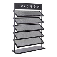 Présentoir Détachable en Métal pour Échantillons de Carrelage, Idéal pour le Stockage en Showroom de Marbre, Pierre et Céramique