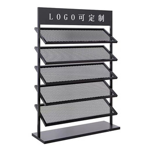 Présentoir Détachable en Métal pour Échantillons de <span class=keywords><strong>Carrelage</strong></span>, Idéal pour le Stockage en Showroom de Marbre, Pierre et Céramique - Product Image 3