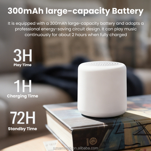 MNMK-2 Mini haut-parleur Bluetooth portable sans fil, son riche, pour la maison et l'extérieur, cadeaux - Product Image 4
