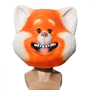 Masque de panda, taille unique, accessoire de costume d'anime pour fête d'Halloween - Product Image 5