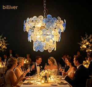 Nouveau lustre en cristal acrylique pour mariage, festival, auditorium, décoration de salle de mariage, décoration de scène, <span class=keywords><strong>lampe</strong></span> de plafond - Product Image 1