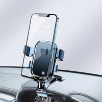 Support de téléphone de voiture à clip automatique universel 360°, directement de l'usine °   Support de téléphone portable rotatif pour grille d'aération de voiture 4,7-7,2 pouces
