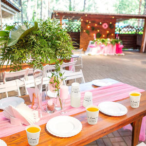 Vasos de Papel Desechables para Café, para Bodas, Fiestas de Bienvenida, Vasos para Bebidas Calientes, Cumpleaños, Aniversarios, Celebraciones - Product Image 4