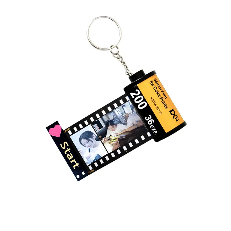 WHOLESALE 200 PHOTO FRAME KEYCHAINS KEY CHAIN CLEAR TRANSPARENT INSERT PICTURE 