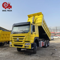 Самосвал Sinotruk Howo 371 л.с., б/у, 10-колесный, для тяжелых условий эксплуатации, для строительства и горнодобывающей промышленности