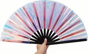 Wholesale Custom Printed Logo Folding Wedding Bamboo Hand Fan Hand Held Crafted Bamboo Product - Product Image 5