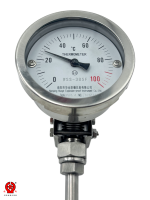 Industrial Dial Gauge Bimetal Temperature Indicator WSS-385F Mercury Free Dual Low Set Point Switch Thermometer OEM ODM IP55 1