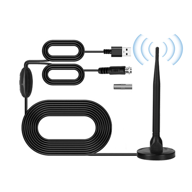 Hot Selling Hdtv Aerial Hd Digital Tv Antena UHF VHF Indoor Tv Antenna