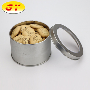 Prix usine biscuit emballage étain boîte ronde - Product Image 4
