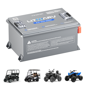 Batería de carrito de golf de litio de 36V, 48V, 72v, 51,2 V, 105ah, baterías para carros de golf, 100ah, 200ah, fosfato de hierro, <span class=keywords><strong>LiFePO4</strong></span>, 280ah, 15kwh, 10kw - Product Image 1