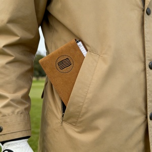 ซองใส่สมุดบันทึกคะแนนกอล์ฟหนังกลับแท้ ดีไซน์พิเศษ ทนทาน คุณภาพพรีเมียม สำหรับสนามกอล์ฟและทัวร์นาเมนต์ - Product Image 4