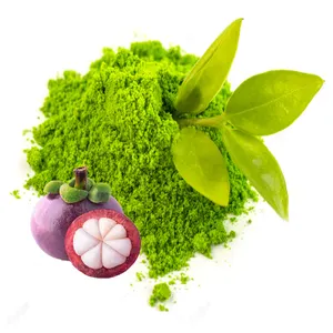 Matcha पाउडर यूएसडीए प्रमाणित Mangosteen पर स्वाद हरी चाय पाउडर गर्म बिक्री