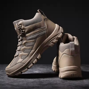 <span class=keywords><strong>Botas</strong></span> de Montañismo para <span class=keywords><strong>Hombre</strong></span> Calzado de Senderismo y Trekking al Aire Libre Zapatos de Excursionismo Botines con Cordones para Invierno Trabajo y Seguridad - Product Image 6
