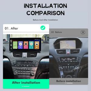 Android 13 pour Honda Acura MDX 2007 2008 2009 2010 2011 2012 2013 Lecteur multimédia intelligent autoradio GPS navigation CarPlay - Product Image 2