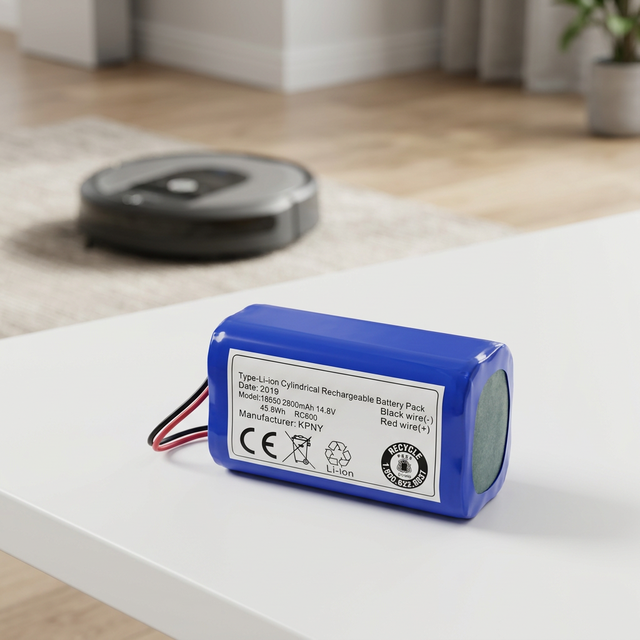18650 14.8V 2800mAh Rechargeable Li-ion Battery -20℃~+60℃ for Robotic Vacuum Cleaner Survey Equipment Field Instruments